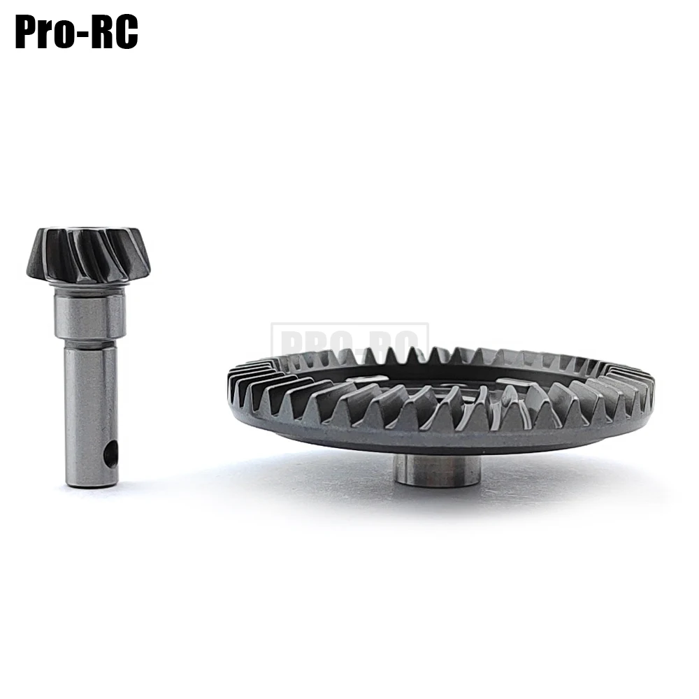 CNC 20CR HD stal 43/10T przednia tylna przekładnia zębata spiralna zębatka zębata 9579 9580 dla Traxxas 1/8 sanki Rc część ulepszenie samochodu