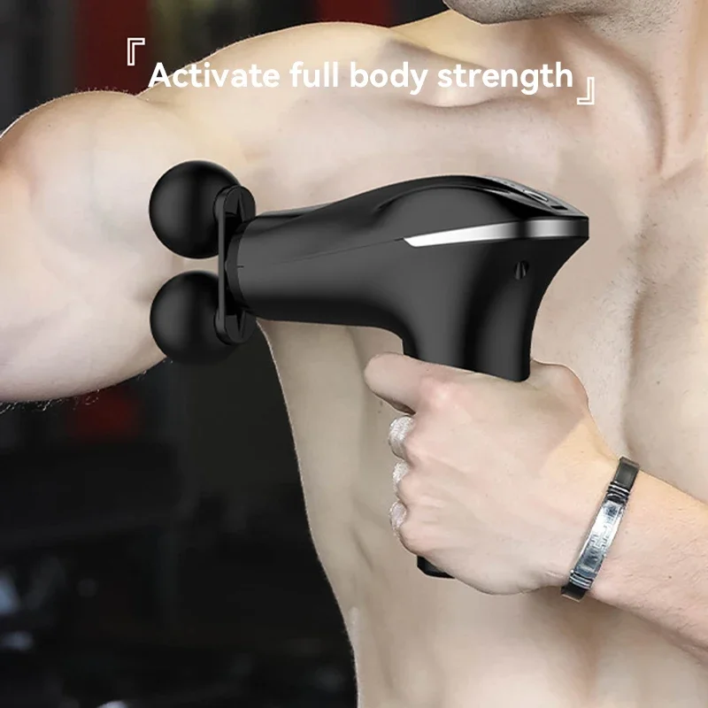 Xiaomi-pistola de masaje Fascia, masajeador de relajación muscular de tejido profundo con vibración, dispositivo portátil de Fitness para cuerpo, cuello y brazo, 2024 ﻿