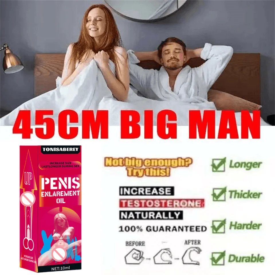 

Penies Enlargment Oil Penis Thickening Growth Increase Big Dick Enlarge For Men No Side Effects Delay Ejaculation Big Cock Oil