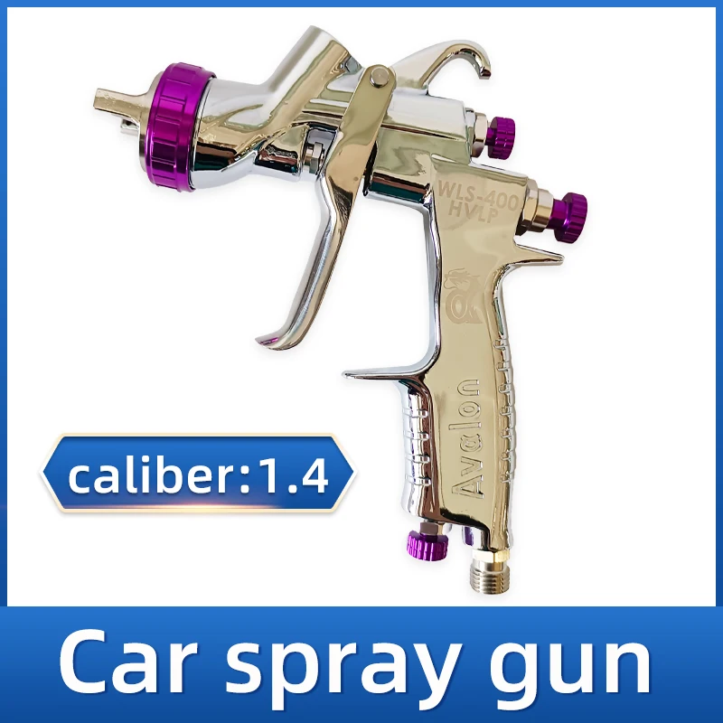 

Avalon WLS-400 Car Spray Gun with 1.4 Nozzle High Atomization Pneumatic Paint Spraying Tool Featuring 600ml Gun Cup