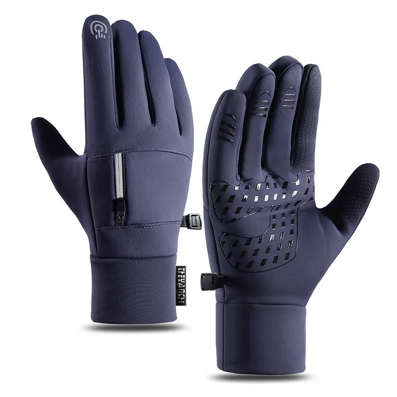 Men's warm and cold resistant winter gloves