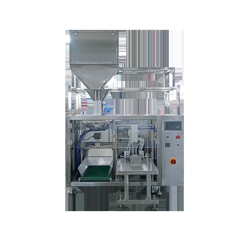 Commercial automatic horizontal bag packaging machine, filling chemical vacuum sealing machine