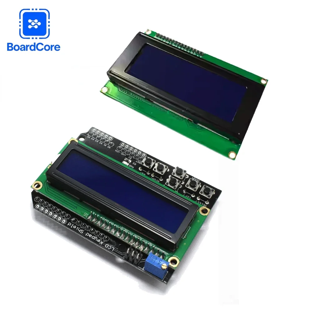 1PC LCD1602 LCD 1602 2004 Display Module Blue Green Screen 16x2 20X4 Character LCD Display Module HD44780 Controller for Arduino
