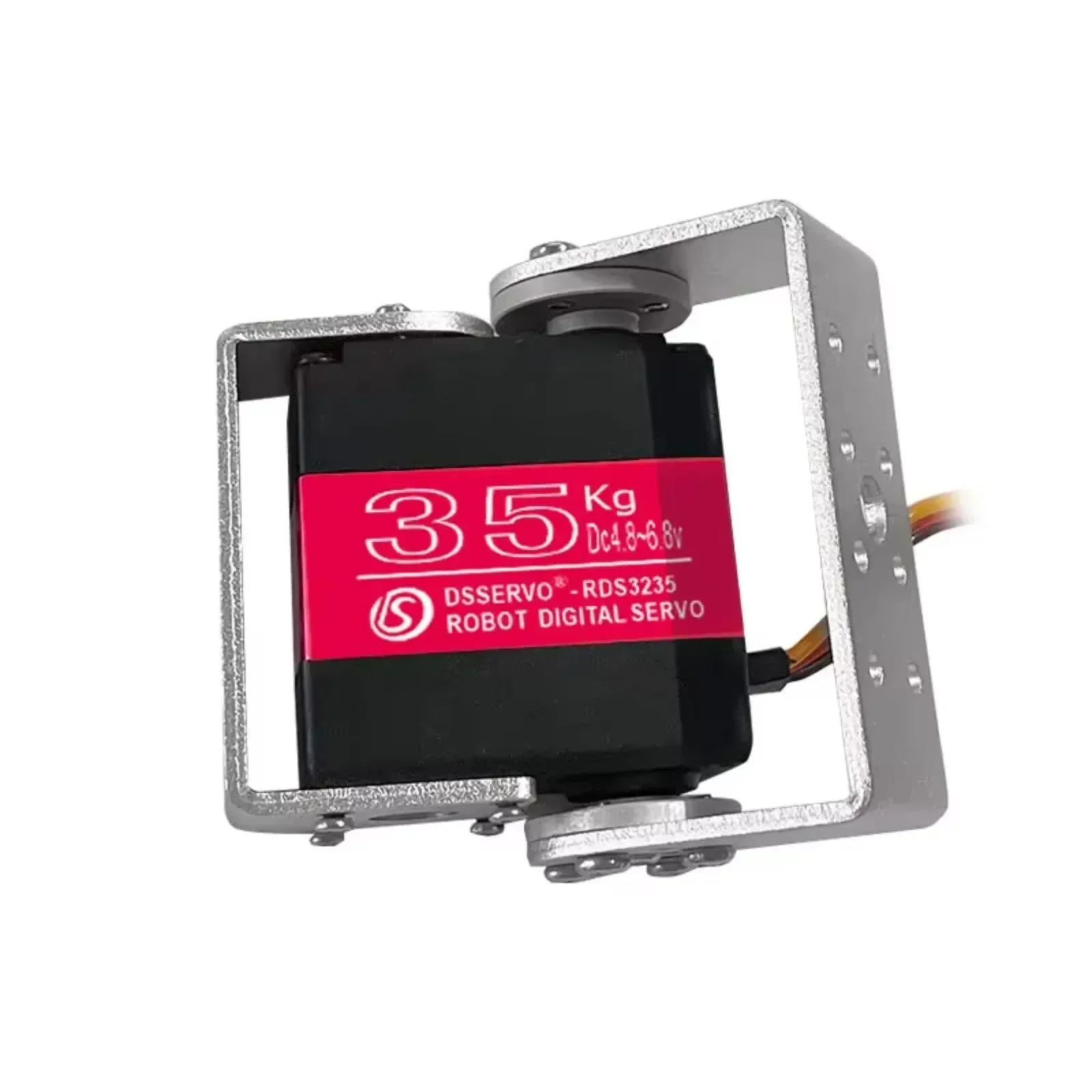 1/2/4 Set Dsservo RDS3235MG Servos a doppio asse da 35 kg Servo digitale con ingranaggi metallici a coppia elevata 180/270/360 gradi per modello di auto/robot RC