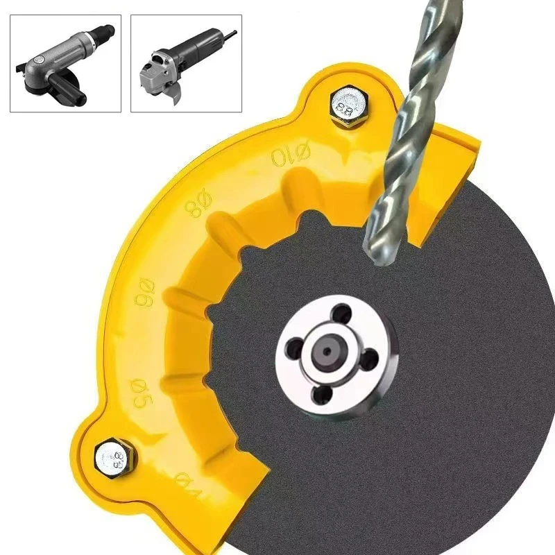 

4-12mm Multipurpose Drill Bit Grinding Sharpener Polishing Grinding Tool Powered Tool Parts Applicable angle grinder
