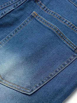 पुरुषों के लिए डिस्ट्रेस्ड फ़ैशन जींस - स्ट्रीट स्टाइल, रिप्ड डिटेल के साथ आरामदायक स्ट्रेच डेनिम, सभी मौसमों के लिए बहुमुखी, रोज़ाना 8 best sales पुरुषों की जींस - №2