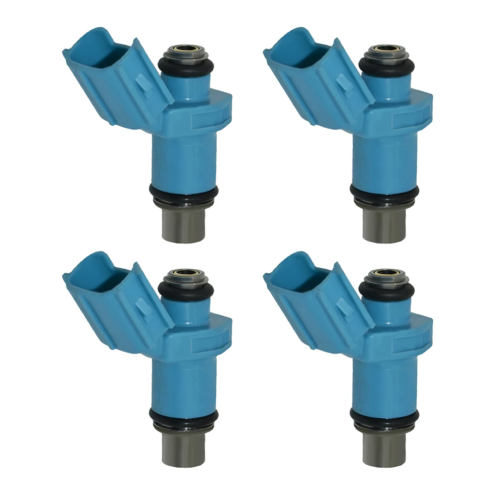 4pcs Fuel Injectors 6C5-13761-00-00 6C5-13761-0000 Fuel 50-60 HP 2 Stroke 10 Holes For Motorcycle Yamaha 40-50-60 HP