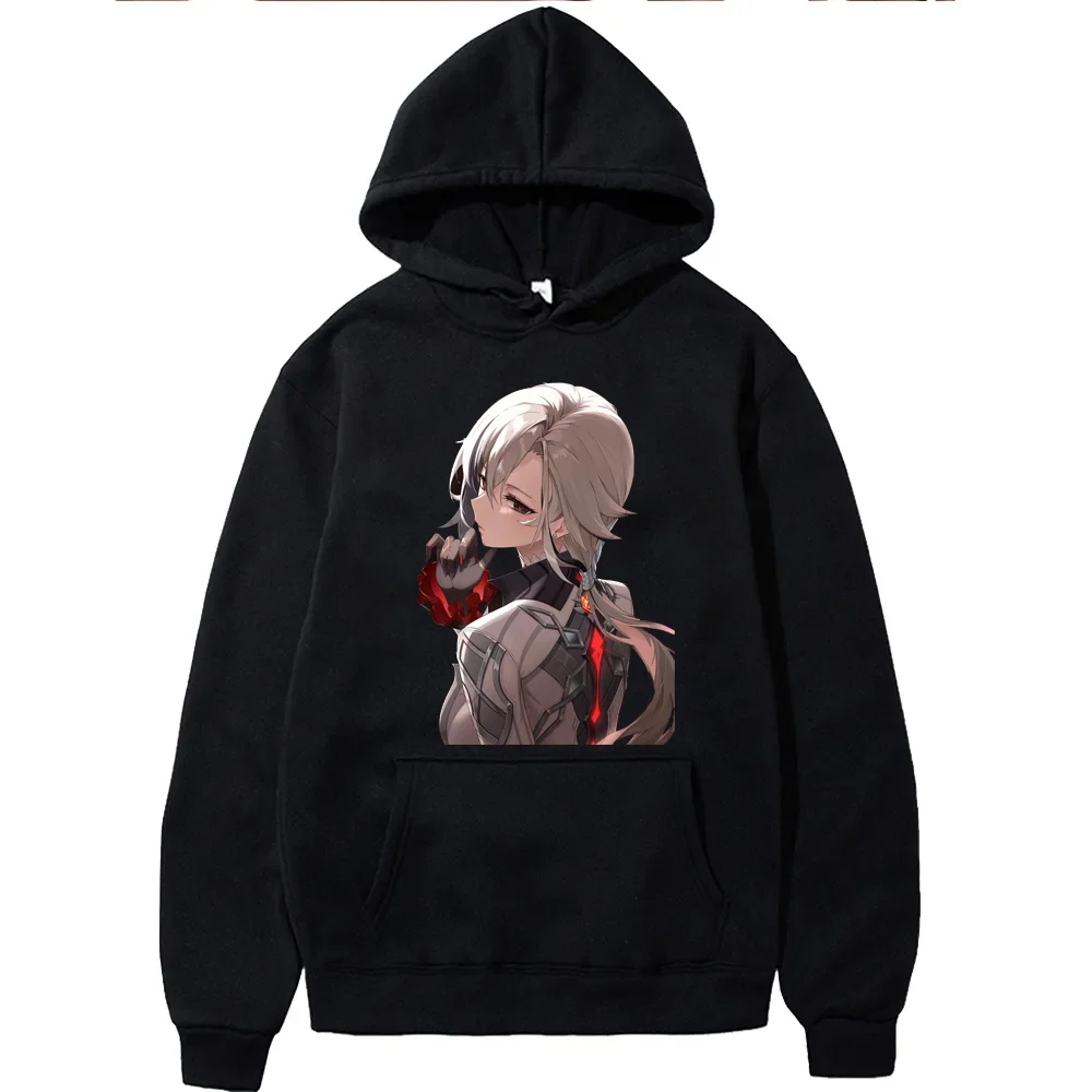 

2024 Genshin popular character Servant Printed Men's Hoodie 2024 Fashion Unisex Hoodie