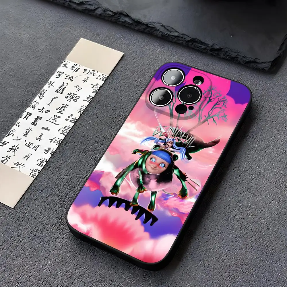 Ashnikko Singer Phone Case for iphone 11 15 14 13ProMax 12 Pro Xs Max Mini Xr X 7 8 6 6s Plus Funda Covers