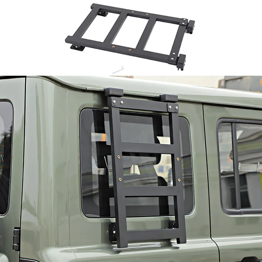 Car Rear Window Ladder & Roof Step Pedal for BAIC 212 T01 2024 2025 2026 Off-road Vehicle Body Kit Modification Accessories