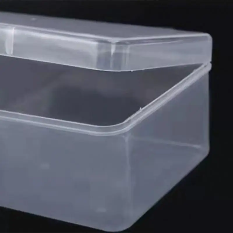 Kpop Small Card Transparent Storage Box Quality Transparent Design Modern Best Seller Function Innovation Stationery Storage Box