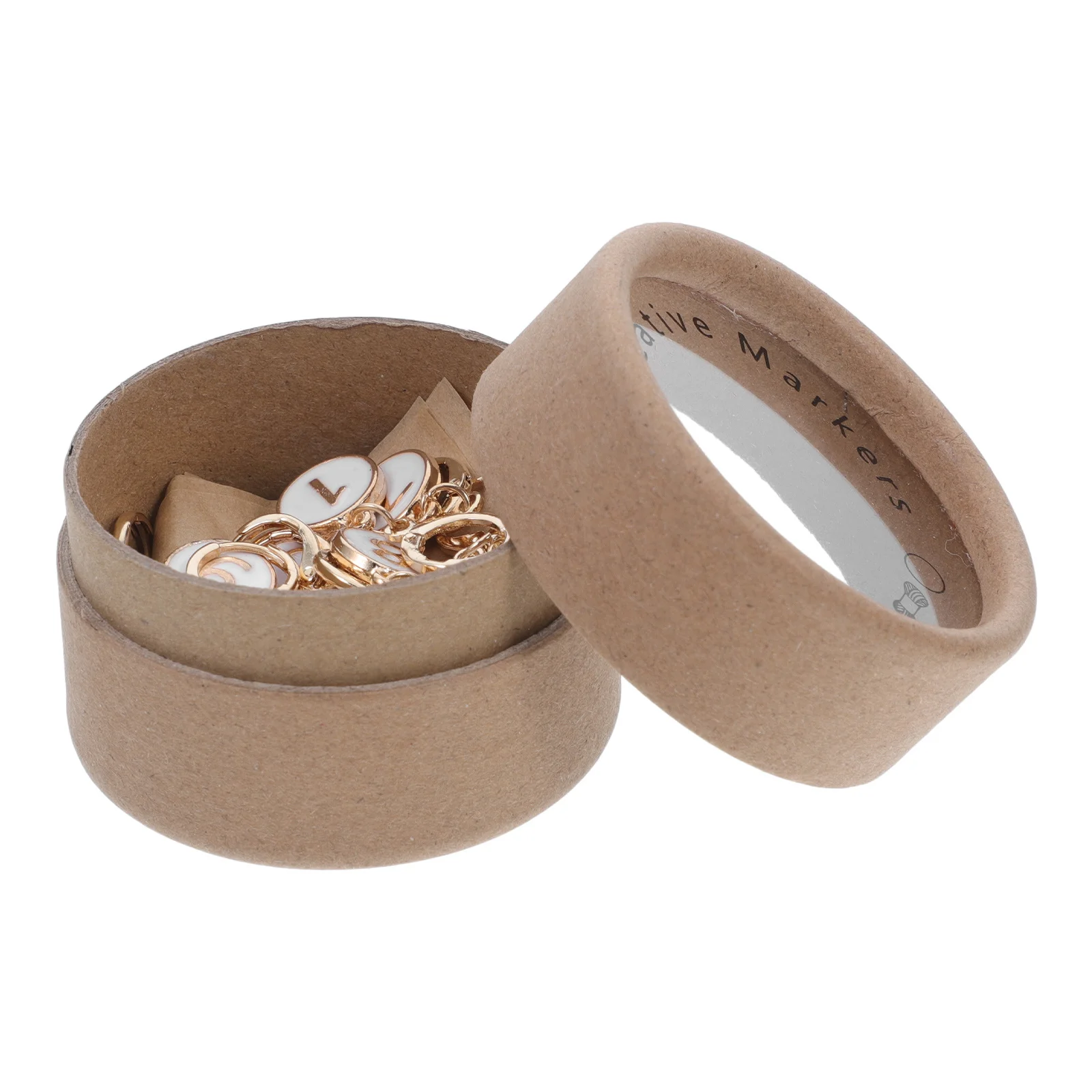 

10Pcs Knitting Stitch Markers with Number Tags Oil Drop Style Row Counter for Crocheting Weaving Sewing Craft DIY Projects White