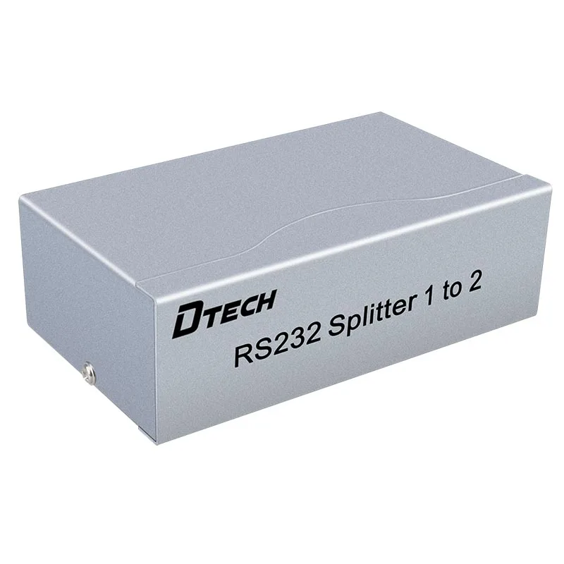 DTECH High Quality Hot Selling 1x2 1 Input 2 Output 2 Port Rs232 Splitter
