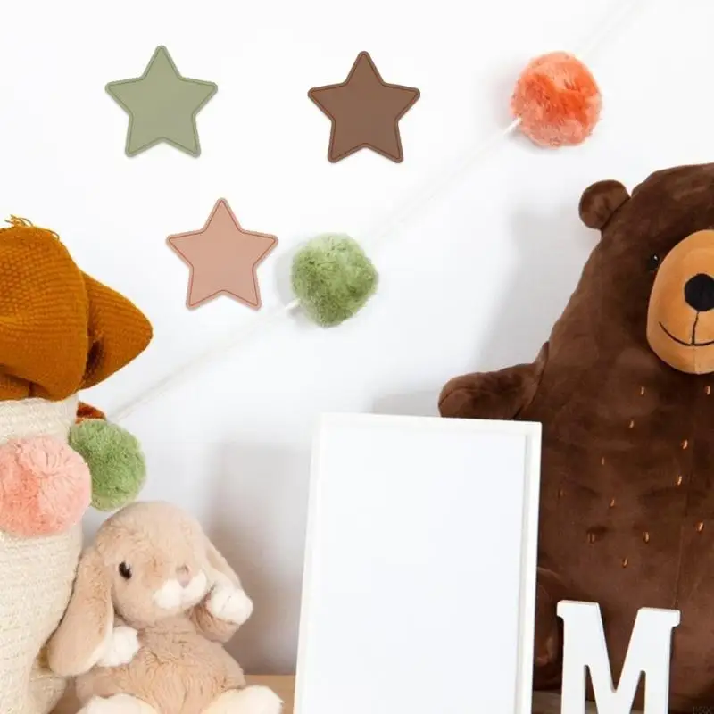 108pcs Star Paper Cutouts 3.5 inch Five Pointed Star Cutouts cho sinh nhật đám cưới D5QC