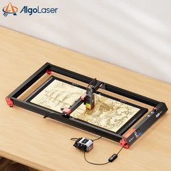 Official AlgoLaser Alpha MK2 20W Touch Screen Laser Engraving&Cutting Machine 300000mm/min 400x400mm/400x850mm for Craft Design