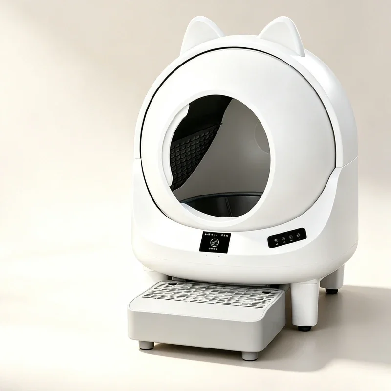 Hiding Side Entrance Stainless Steel Jewelry Litter Box Extra Large Defecation Litter Box Arenero Para Gatos Household Items