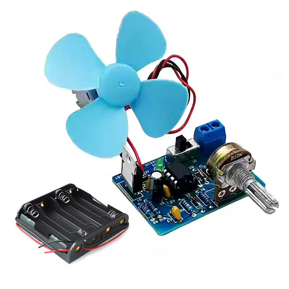LM358 Motor Control Circuit Board Kit for Hands-On Electronics Assembly Training and Technical Skill Development