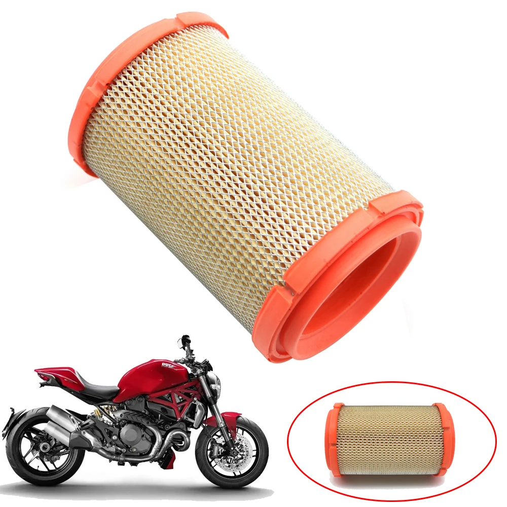 Motorcycle Air Filter Intake For Ducati Scrambler 400 Monster 659 696 795 796 797 821 1100 1200 Hypermotard 939 950 SP Evo