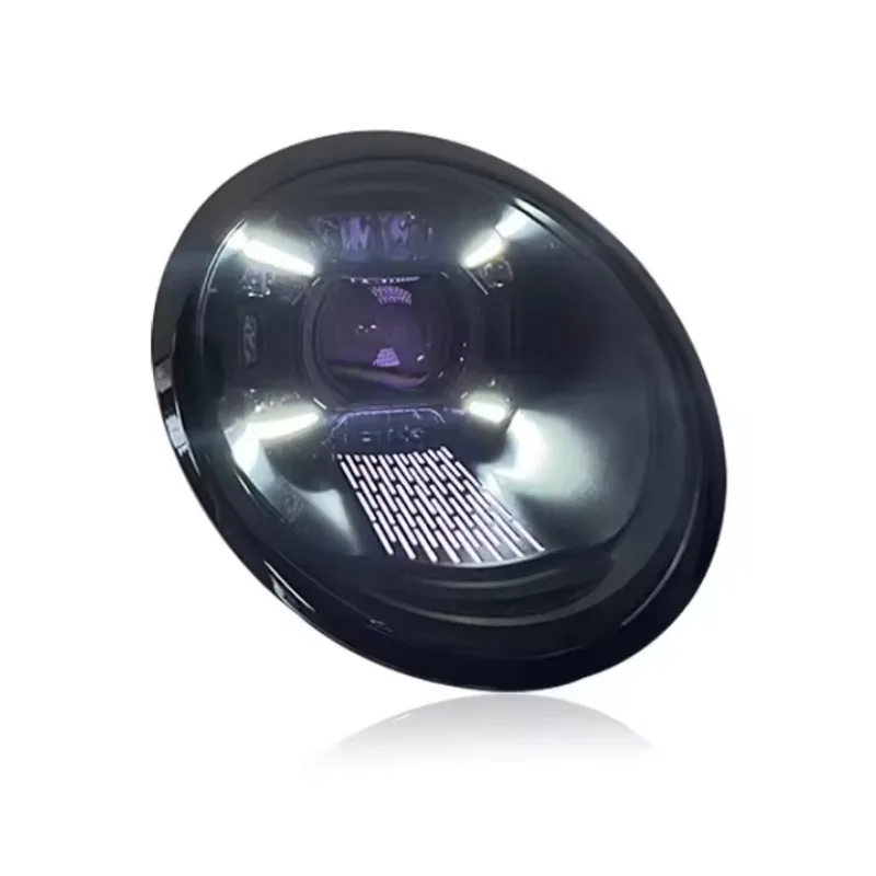 SJC Car New Styling Head Lamps LED Headlights For Porsche 997 Modified LED Lens Headlight Matrix Daytime Running Front Light