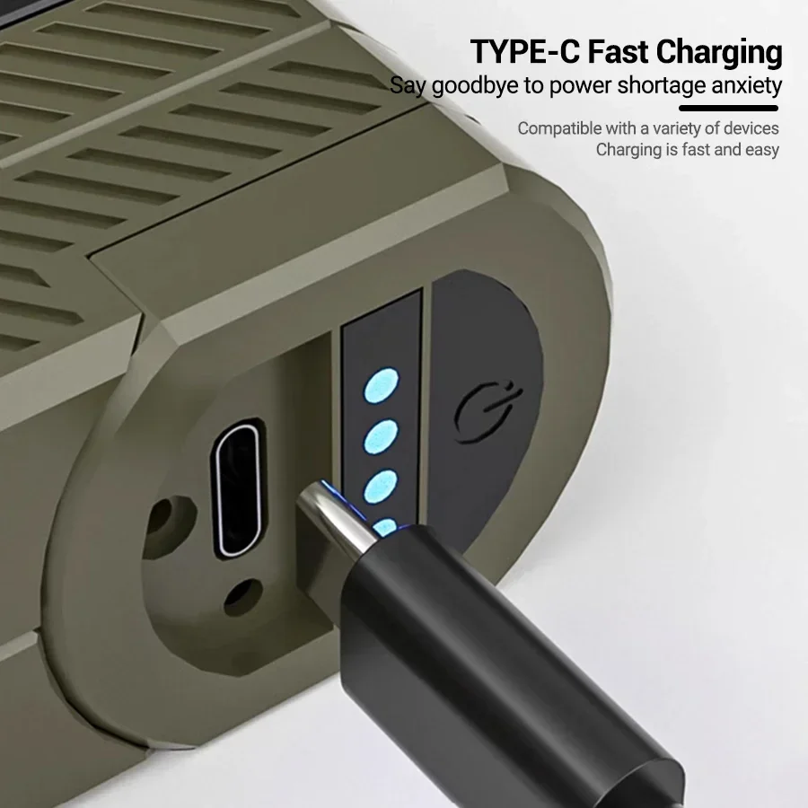 5000mAh Solar Camping Light Rechargeable Tent Lantern with 3 Modes, Emergency Power Bank & Hook for Outdoor/Hiking (waterproof)