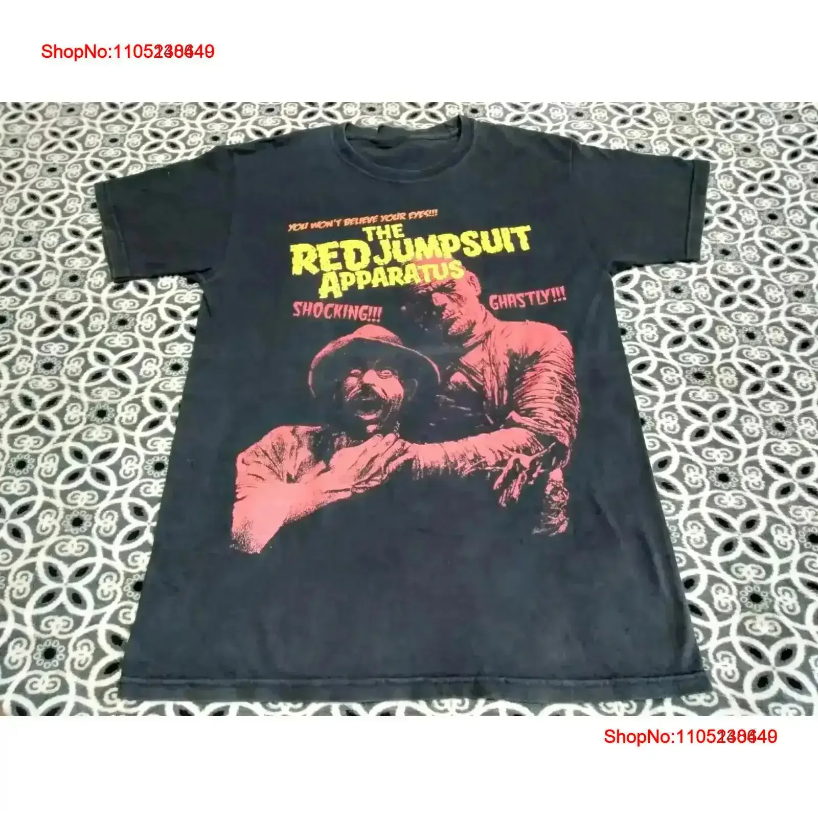 The Red Jumpsuit apparatus band T Shirt Cotton All Size S 4XL M249 vintage Washed homme graphic Soft Stylish vintage Washed