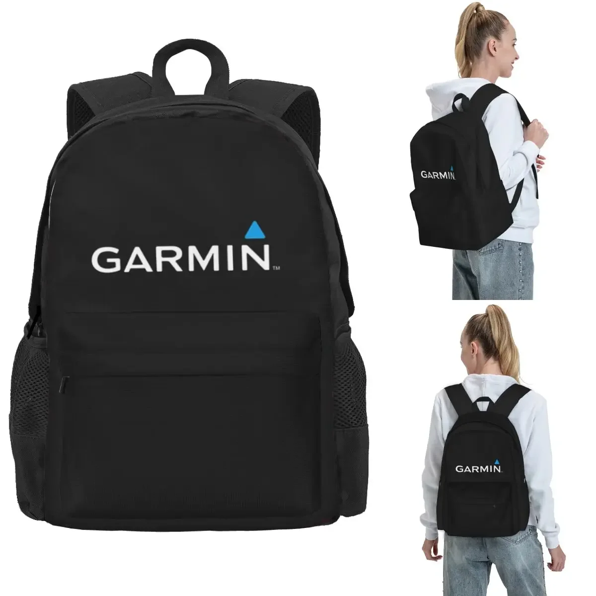 Official Garmin Original Merchandise Classic Backpack Hot Sale Daypack Large Capacity Kids BookBag School Bag for Men Women