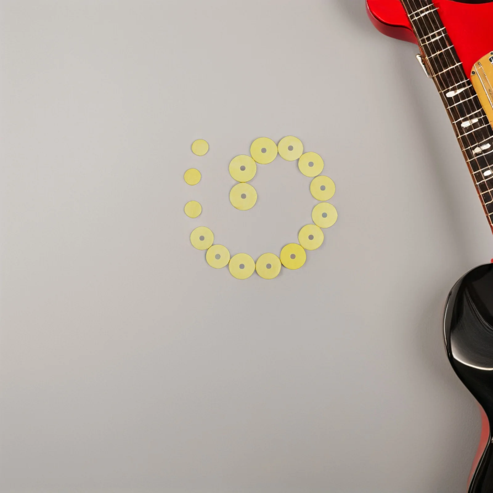 

Flute Pads Set High Quality for Flute Instrument Repair Tight Seal Replacement Parts Woodwind Maintenance