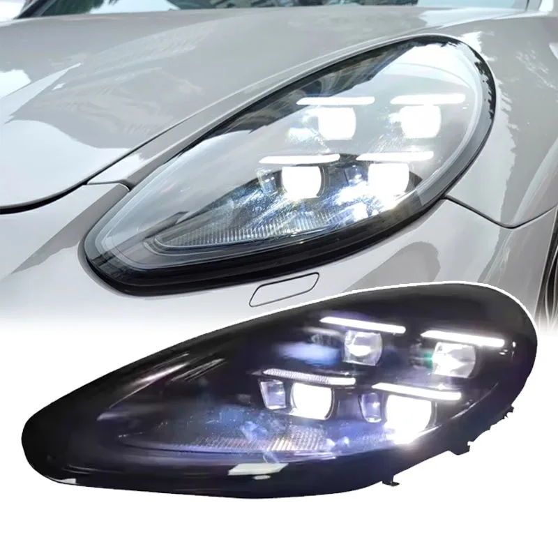 Projektor reflektora LED SXLL 970, soczewka 2010-2018 970.1, przednie światła do jazdy dziennej (DRL), części samochodowe, oświetlenie.