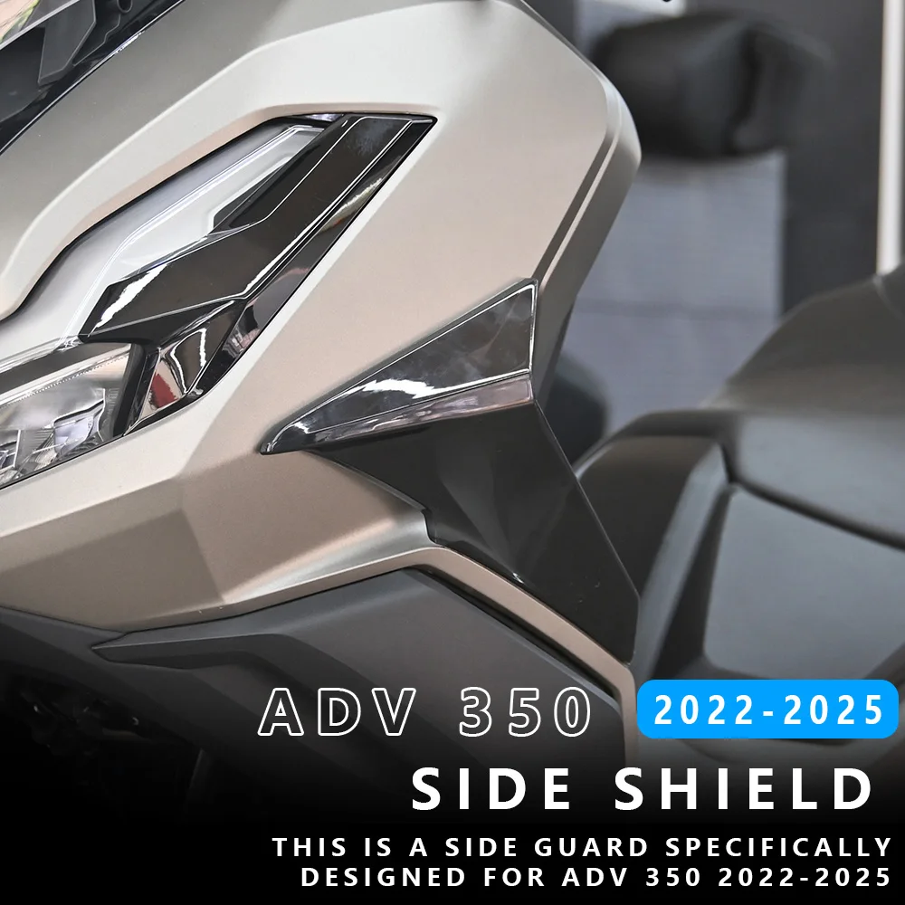 For ADV350 ADV 350 2022 2023 2024 2025 Modification Winding Strip Wind Cutting Fixed Wind Leg Shield Side Protection Windshield