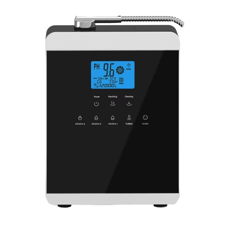 

Household alkaline water machine water filter automatic cleaning pH acidic water