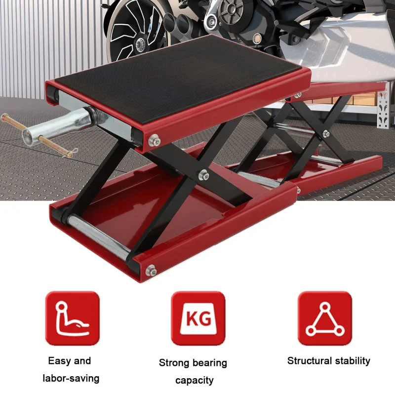 Motorcycle Lifter 500kg Motorcycle Lifting platform Mounting bracket Lifting platform 95-350mm