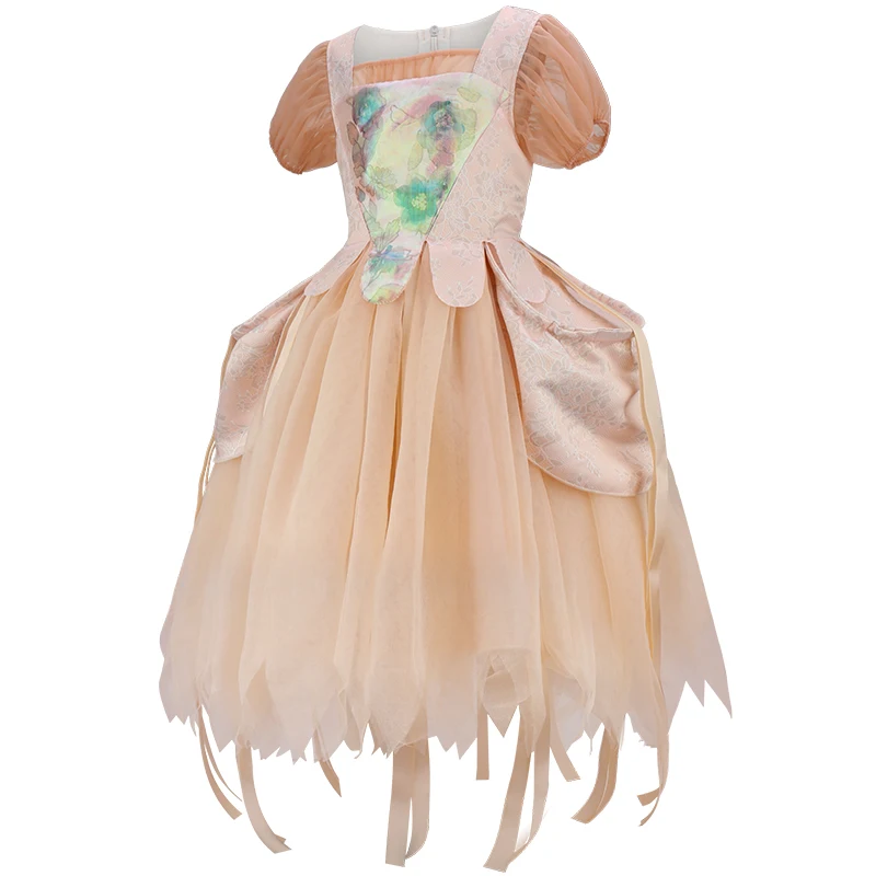 New Halloween Girls Stage Show Dresses Cosplay Special Occasion Children's Clothing 3-10 Years Old Children Carnival Party Dress view 3
