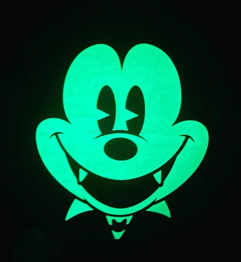 Disney Cartoon Anime Vampires Mickey Mouse Shoulder Bag Glow At Night Funny Mickey Mouse Bag Cute For Birthday Gifts