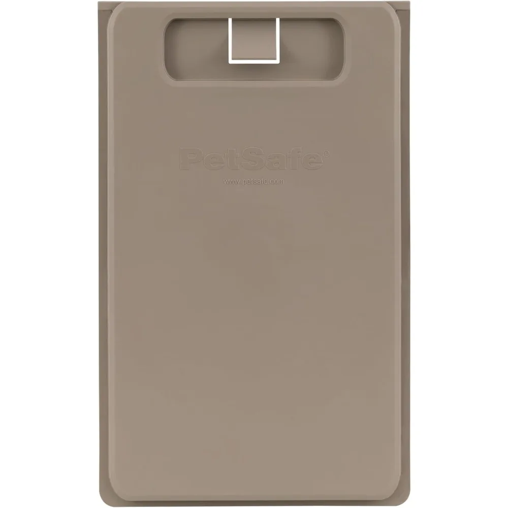 

Closing Panel Pet Door Cover - Durable, Plastic Dog Door Cover - Rust-Proof - Compatible with Select Doors - Medium - 8" x 14"