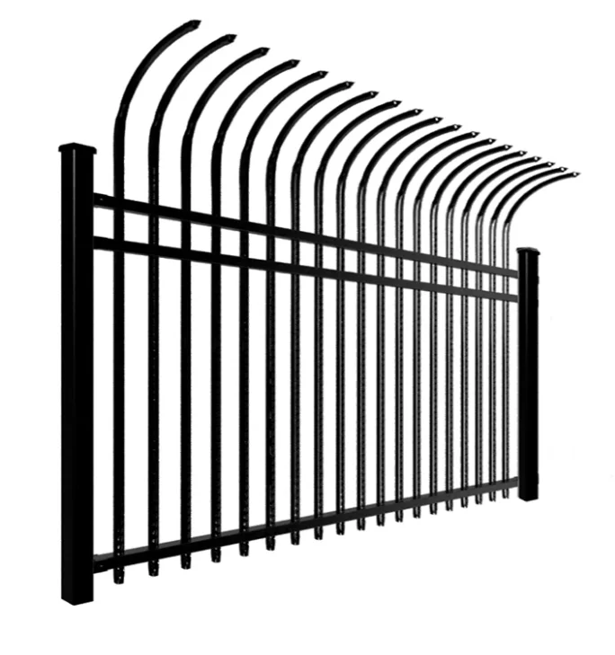 Philippine flat steel fence Steel fence Flat steel pool fence