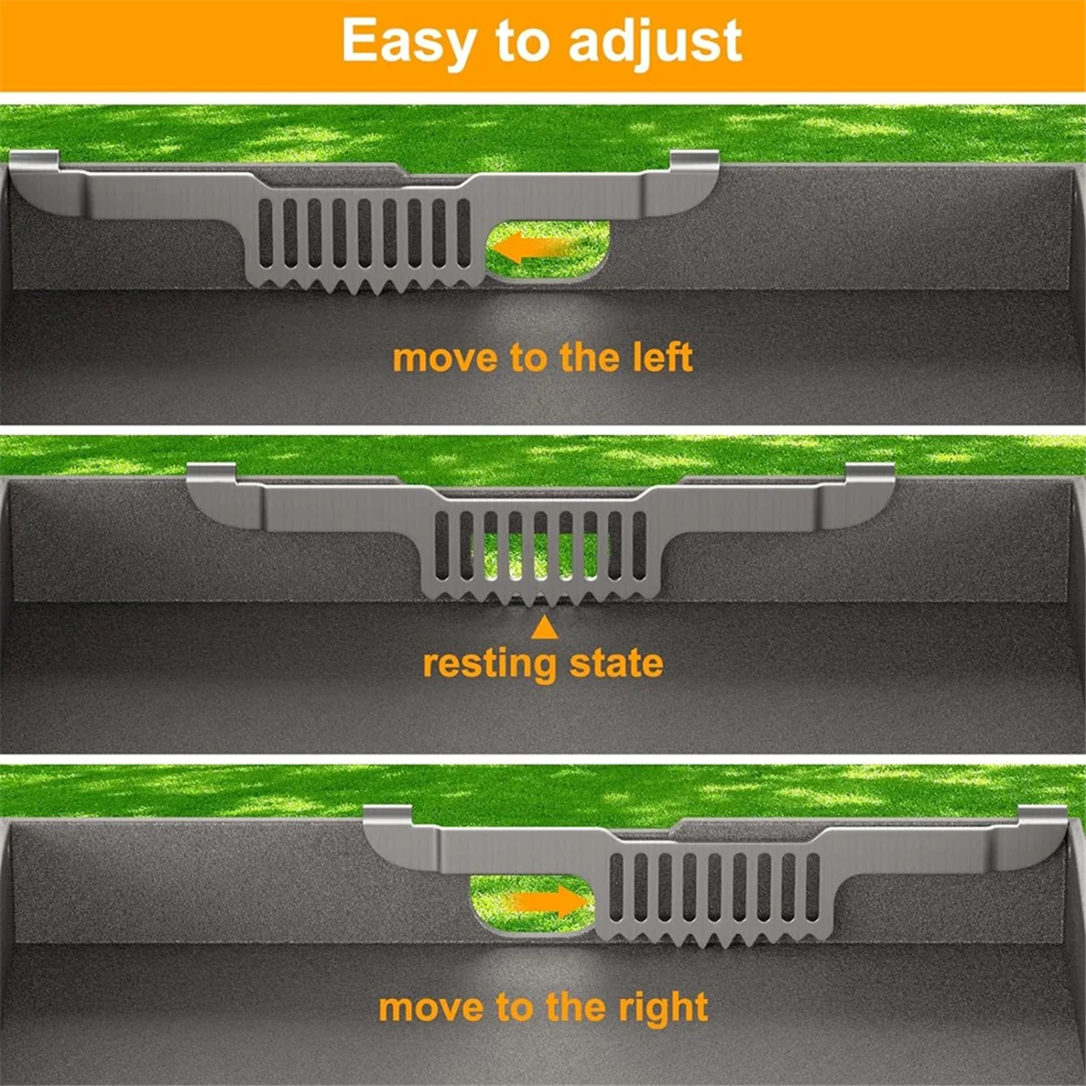 Grease Gate Spatula Holder for Griddle Grease Trap Grill Food Mesh Screen Block Rack Griddle Accessories for