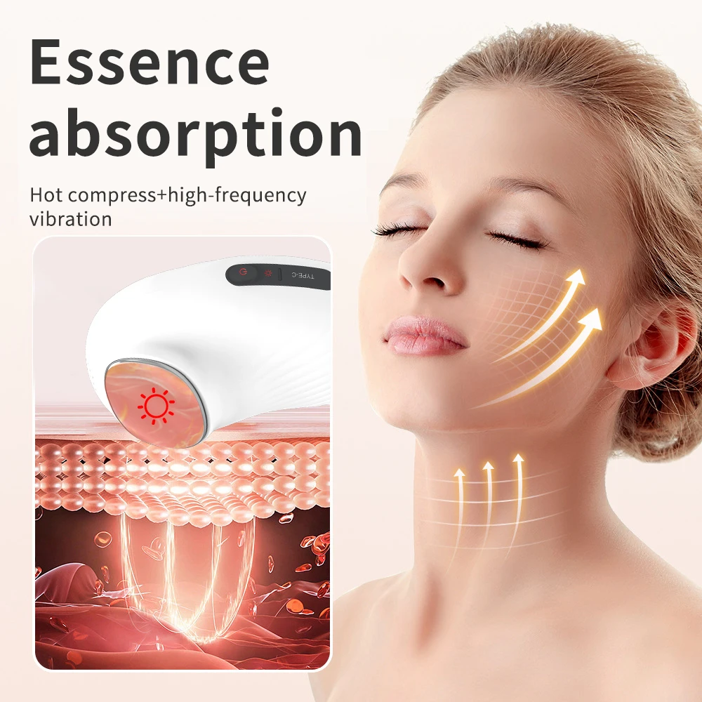 Instrument de rajeunissement de massage par vibrations de beauté, dispositif de Lifting du visage Anti-rides pour le corps et le cou