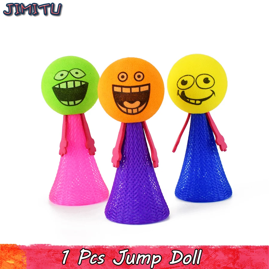 

1Pcs Funny Fly Jump Elf Children Strange Vent Doll Toy Kids Babies Creative Educational Learning Toys Funny Gifts Random Color