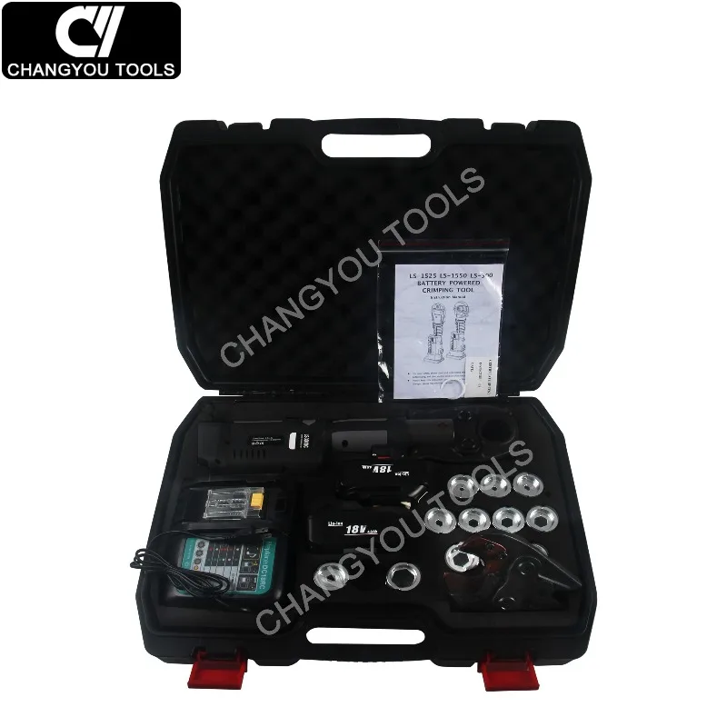 LS-300/30C 2 in 1 18V 4.0Ah Battery Powered Hydraulic Tool with 60Kn Output for Cable Cutting and Crimping - view 4