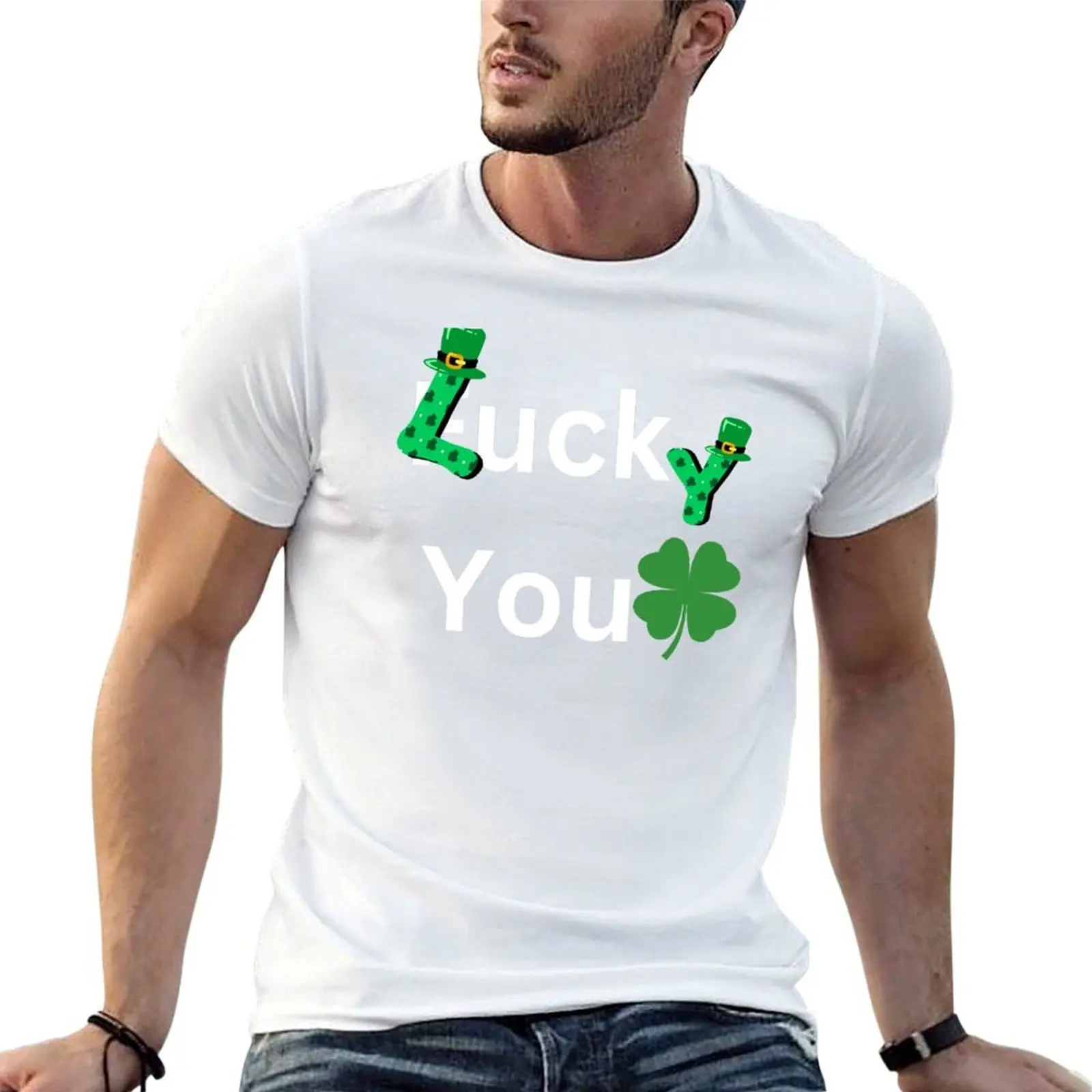 

Lucky You T-Shirt cotton t shirts high quality man t shirt luxury T-Shirt