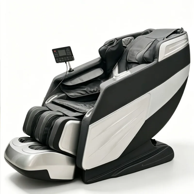 Multi-function Voice-activated Luxury Electric Heating Massage Chair 4D Mechanical Hand Massage Full-body Zero Gravity