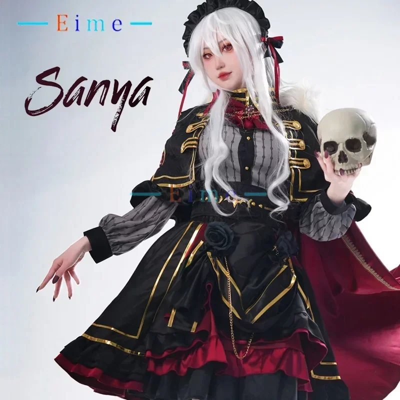 Kuzuha Sanya Cosplay Costume Youtuber Vtuber Clothing Fancy Outfits Coat Vest Shirt Pants Halloween Carnival Uniform Custom Made