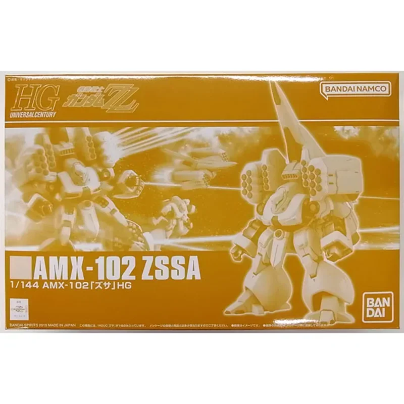 Bandai Gundam HGUC 1/144 AMX-102 ZSSA PB Limited Assembly Anime Action Figure Modèle Jouets à Collectionner Cadeaux pour Enfants