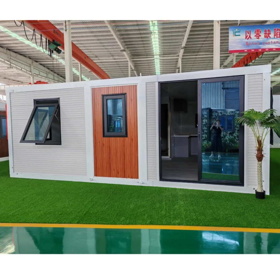 Prefab 20ft 40ft 2 3 Bedroom Prefabricated Cheap Movable Living Room Prebuilt Modular Foldable Tiny Container Kit House Homes view 3