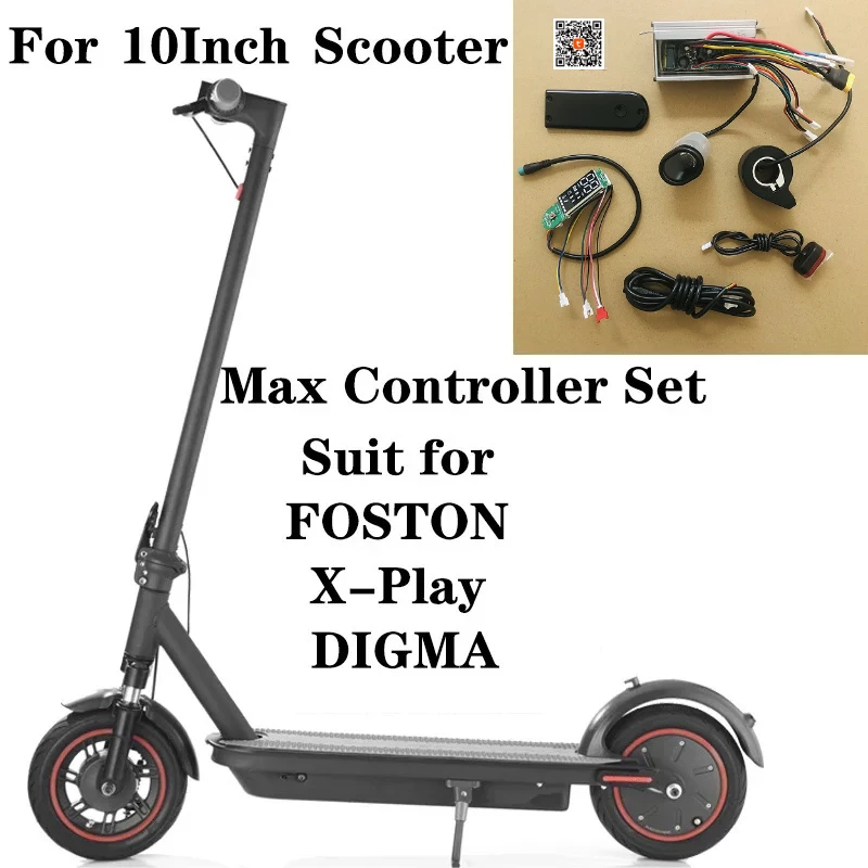 4Pcs set 350W 36V 17A MAX FOSTON X-Play DIGMA Scooter Controller Bluetooth Hoverboard for 10 Inch Tuya APP Max Speed 40Km/h