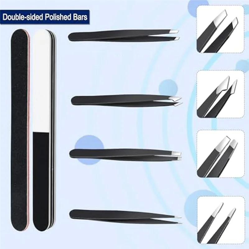 AB07 HOT 23Pcs Metal Puzzle Tool Kit,Metal Model Tool Kit Includ Plier Bending Assist Tools File Flat Tweezers Wire Wrapping Rod