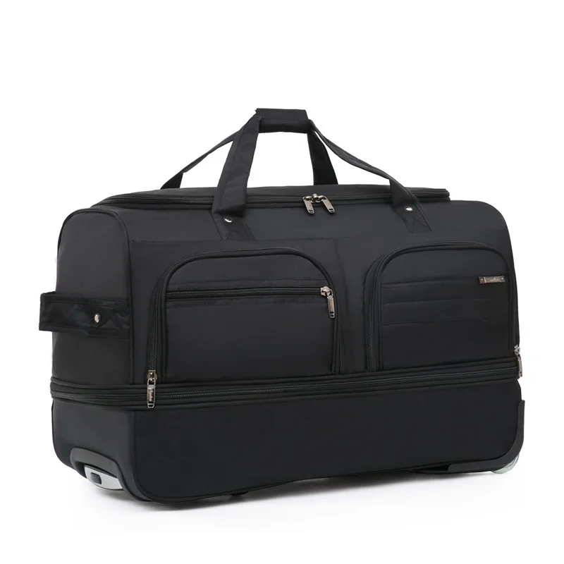 Large Capacity Men Trolley Bag Portable ExpandableTravel Suitcase Luggage Women Rolling Luggage With Wheels Carry-On Bags