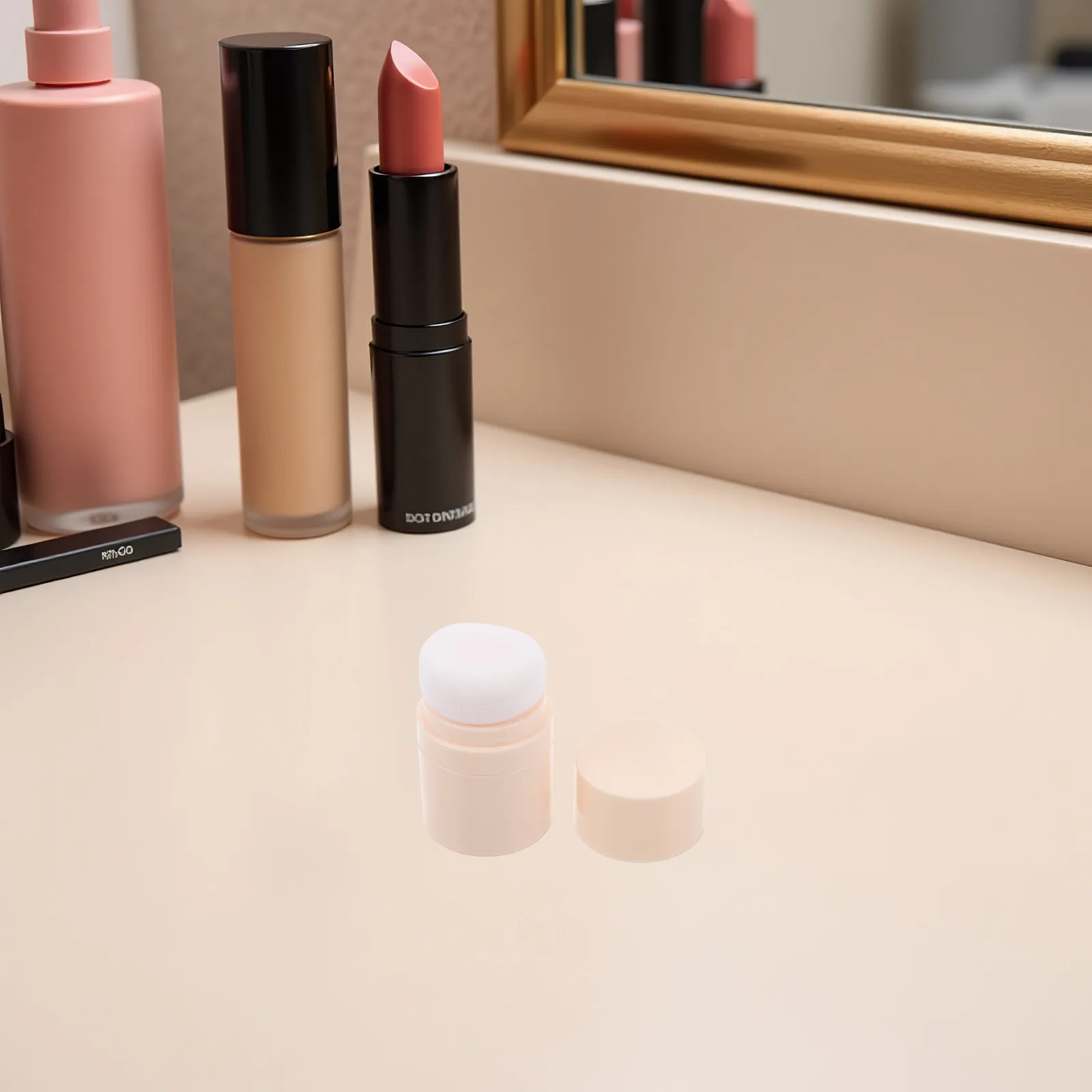 4Pcs Portable Loose Powder Case Compact Travel Makeup Container Reusable Empty Mini Powder Box Lightweight for Daily Touchups