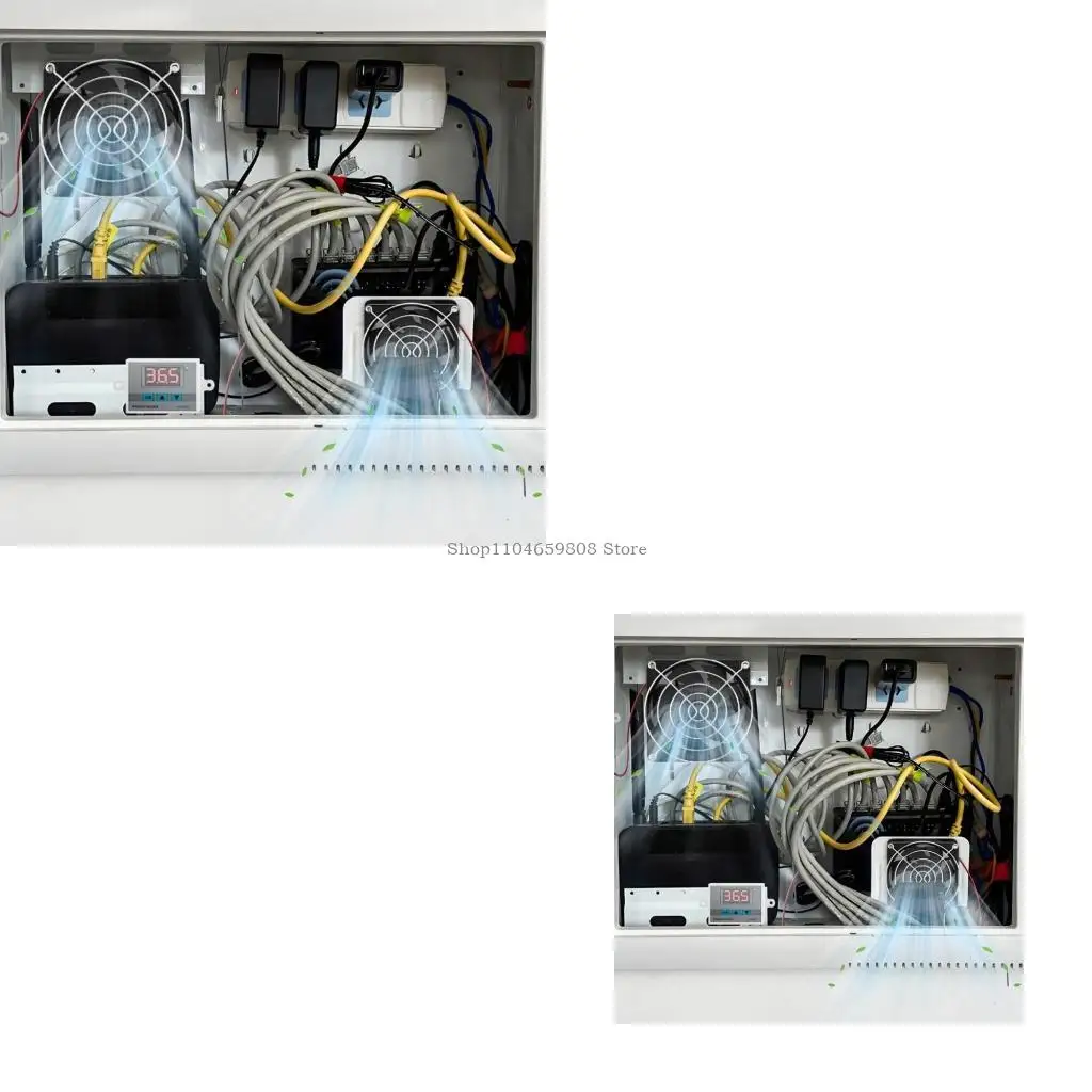 80 -mm -Kabinettskühlungslüfter 80 mm USB -Lüfter für Heimkinoschranks Router Kühler