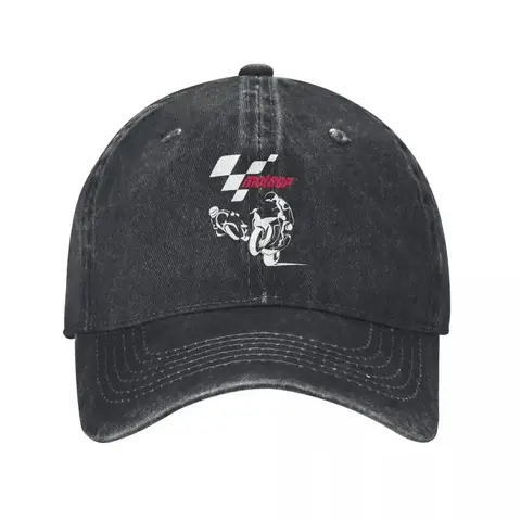Moto-GP Super Bikes Grand Baseball Caps Vintage Distressed Motorcycle Racing Pullover Headwear Men Women Outdoor Workouts Hats